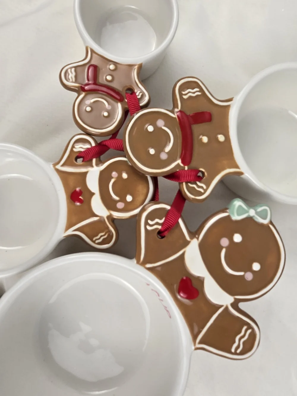 St. Nicholas Square Gingerbread Measuring Cups and Spoons Complete Set